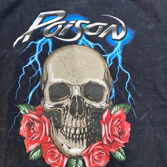 Poison Unisex License Graphic Tee. Size Large. - Picture 3 of 3